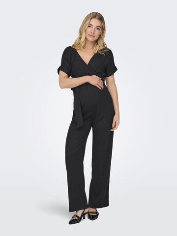 Only Maternity - Jumpsuit 'IBENA ' en negro: frente