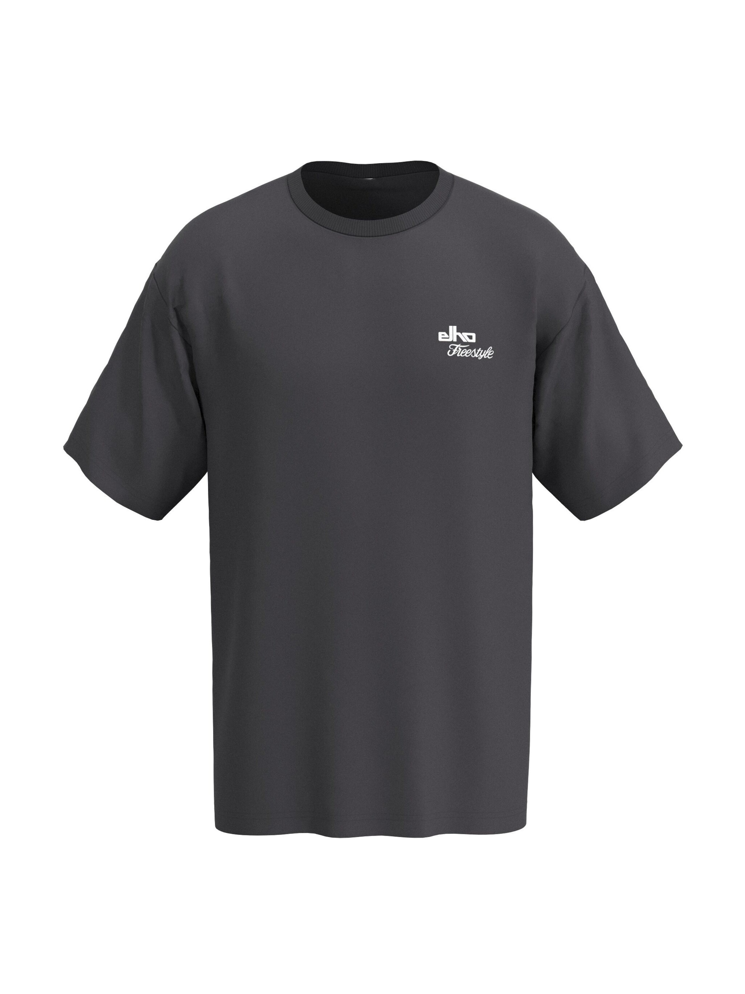 elho Shirt 'CHUR' in Black: front