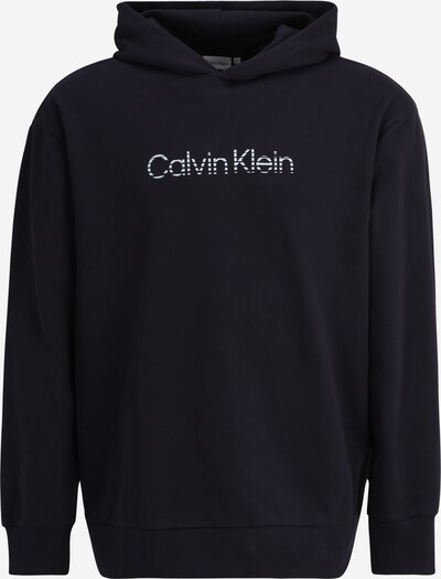 Calvin Klein Big & Tall Sweatshirt in Navy / White, Item view
