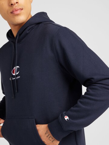 Sweat-shirt Champion Authentic Athletic Apparel en bleu