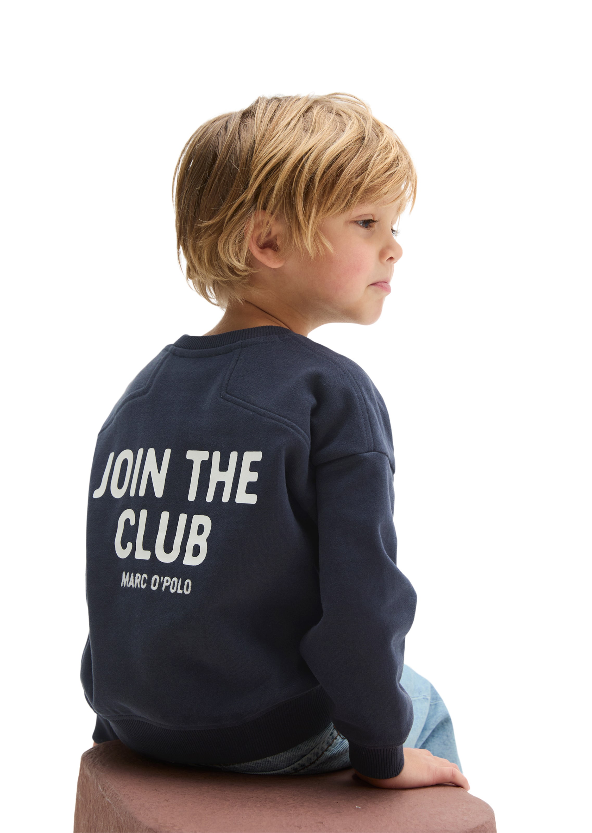 Marc O'Polo Sweatshirt in Blauw