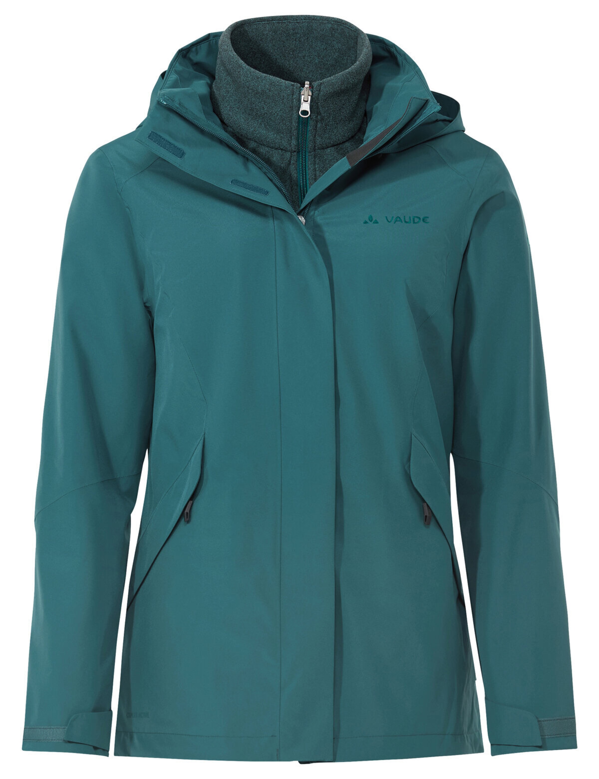 VAUDE Outdoorjacke 'Rosemoor II' in Grün: Vorderseite