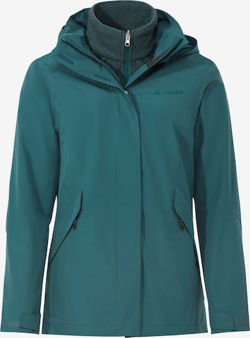 VAUDE Outdoorjacke 'Rosemoor II' in Grün: Vorderseite