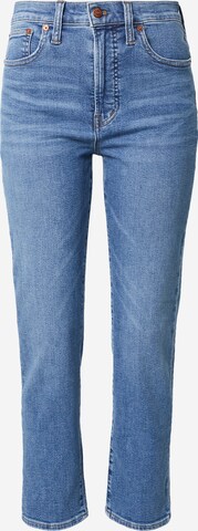 Madewell Regular Jeans in Blauw: voorkant