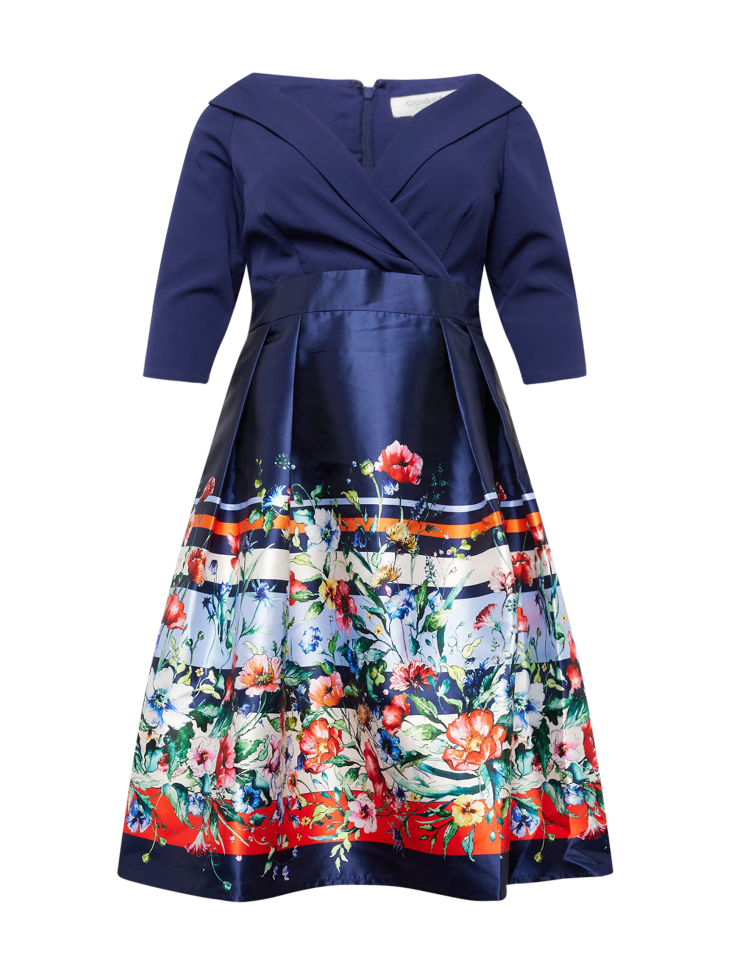 Coast Curve Dress in Blue: front