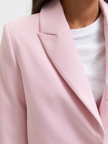 SELECTED FEMME - Blazer 'LUNA' em rosa