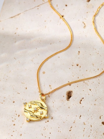 Hey Happiness - Cadena 'Abundance' en oro