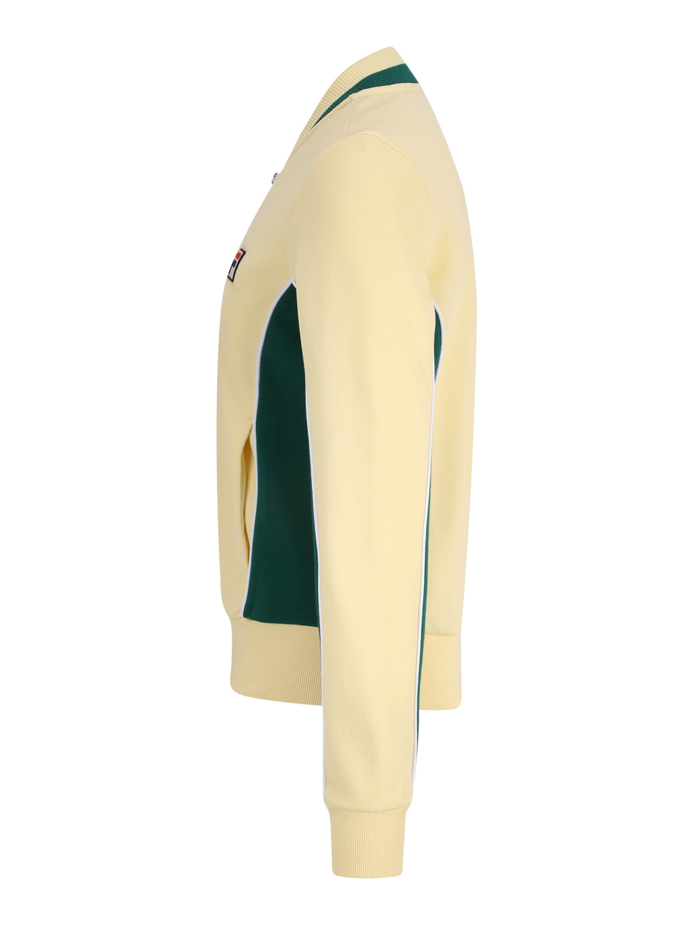 FILA Sweatvest 'SETTANTA' in Geel