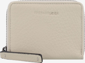 FREDsBRUDER Wallet in Beige: front