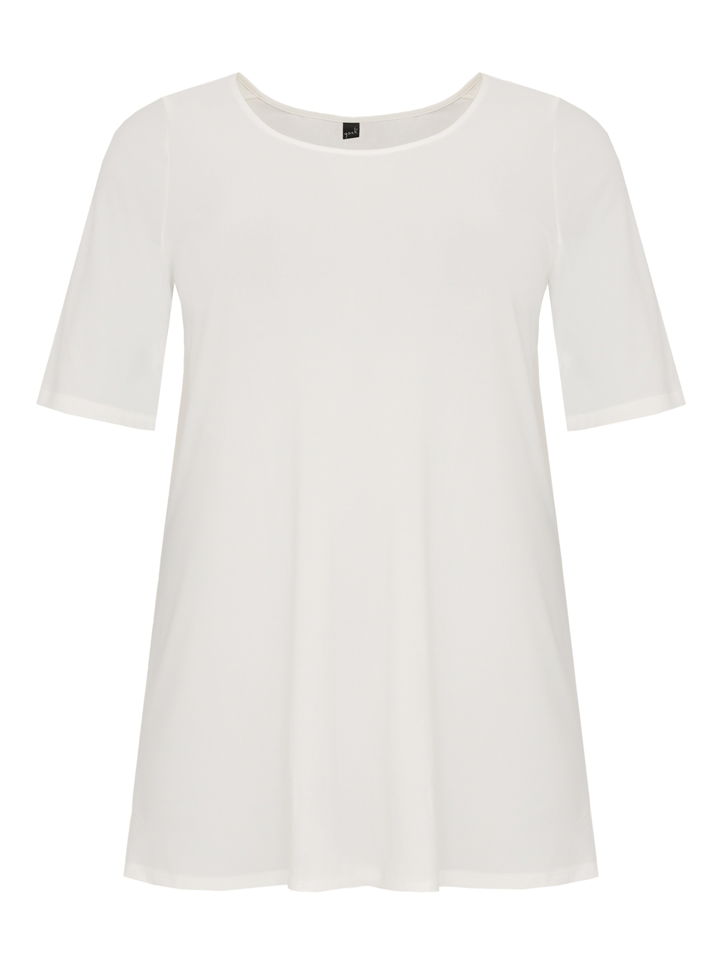 YOEK Tuniek in Wit: voorkant