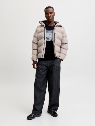 JACK & JONES Tussenjas 'JJSage' in Beige