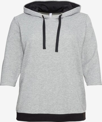 SHEEGO Sweatshirt in Grau: predná strana