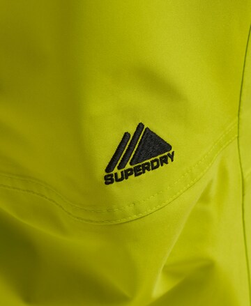 Superdry Snow Regular Sporthose 'Snow Ultra' in Gelb