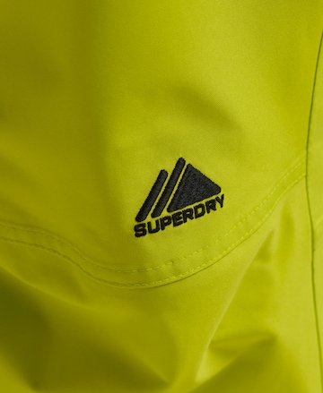 Regular Pantalon de sport 'Snow Ultra' Superdry Snow en jaune