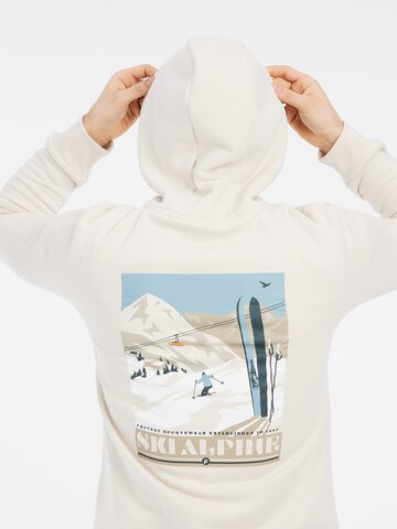 PROTEST Sweatjacke 'PRTMAKAI' in Weiß