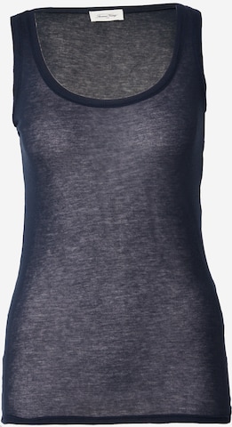 AMERICAN VINTAGE Top 'Massachusetts' - kék: elől