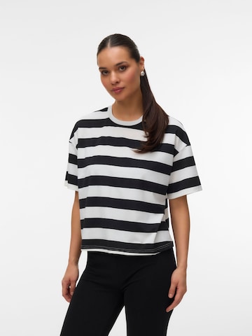 T-shirt 'MLMay' MAMALICIOUS en blanc : devant