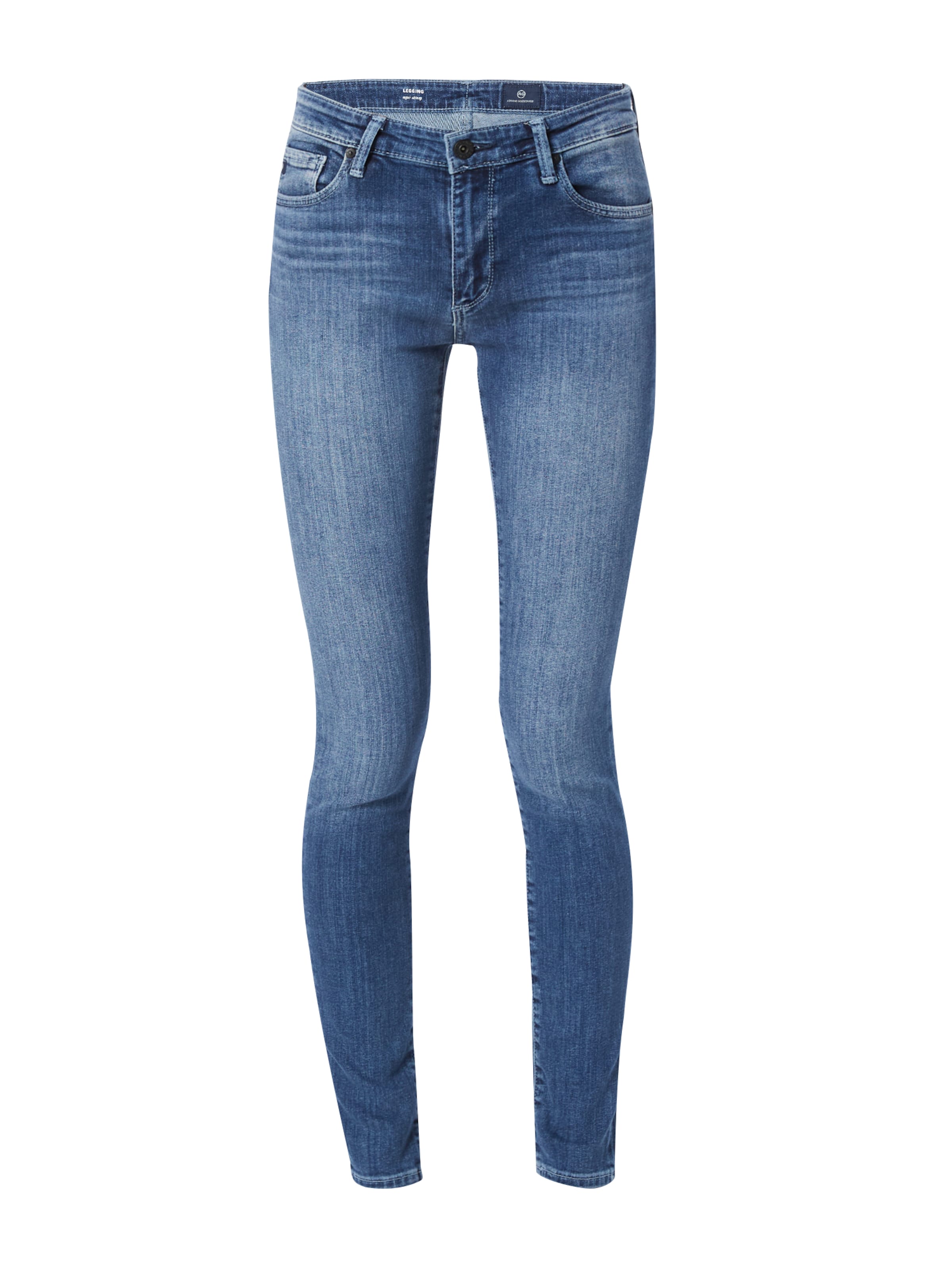 AG Jeans - Skinny Vaquero 'Legging' en azul: frente