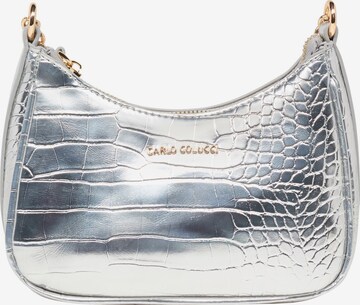 Carlo Colucci Handbag 'Del Toso' in Silver: front