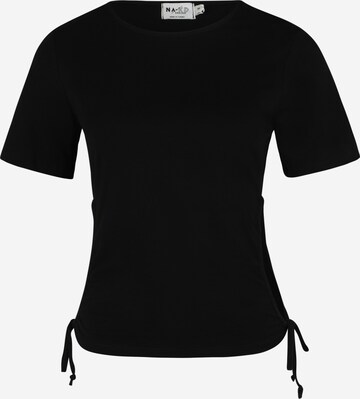 NA-KD T-Shirt in Schwarz: front