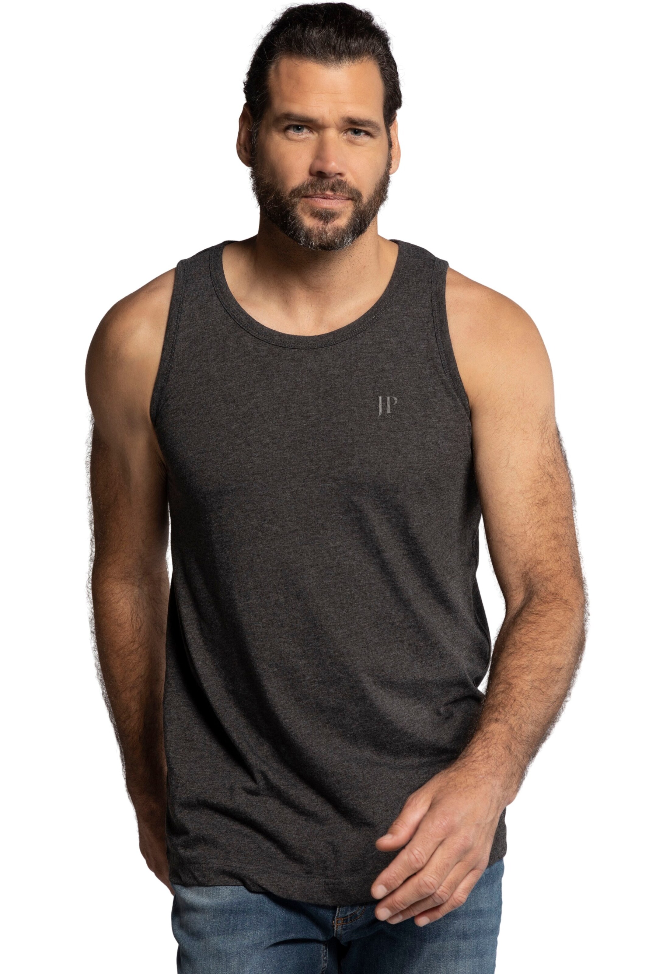 JP1880 Top in Grau: Vorderseite