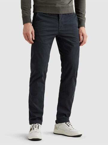 PME Legend Chino trousers 'American Classic regular fit chino' in Blue: front