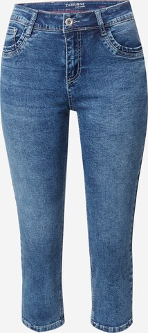 ZABAIONE סקיני ג'ינס 'Jessy' בכחול: מלפנים