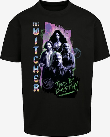 T-Shirt 'The Witcher Tied By Destiny Netflix TV Series' F4NT4STIC en noir : devant