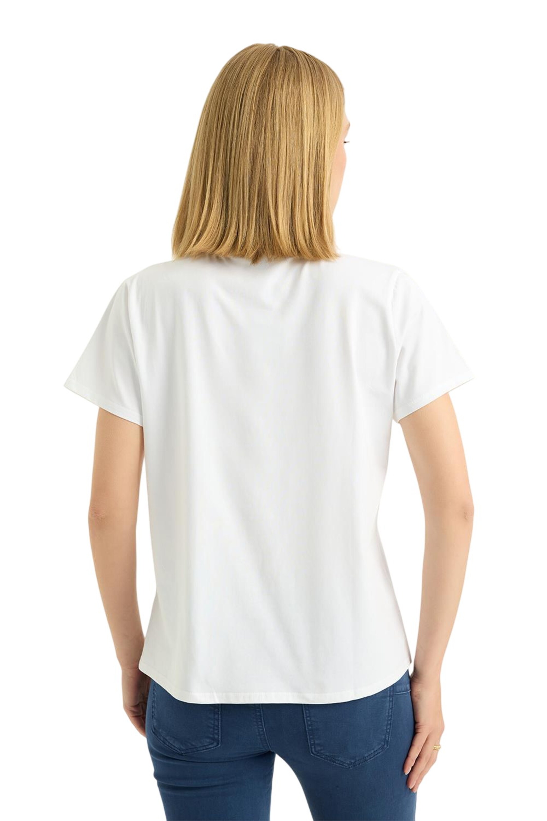 T-shirt HOME STORE en blanc