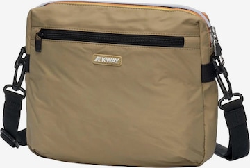 K-Way Umhängetasche in Beige: Vorderseite