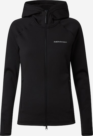 PEAK PERFORMANCE Sportssweatjakke i sort, Produktvisning
