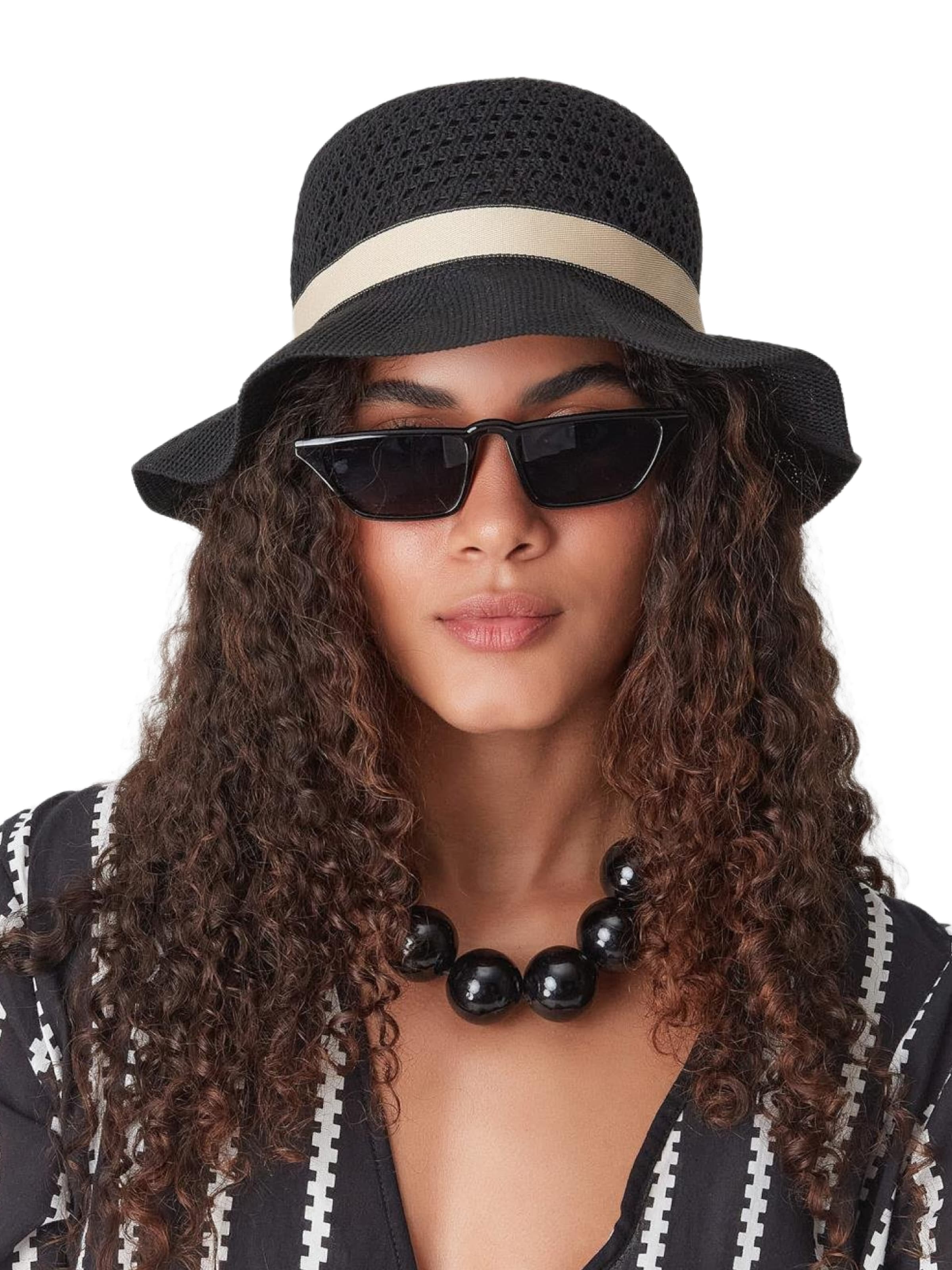 C&City Hut in Schwarz