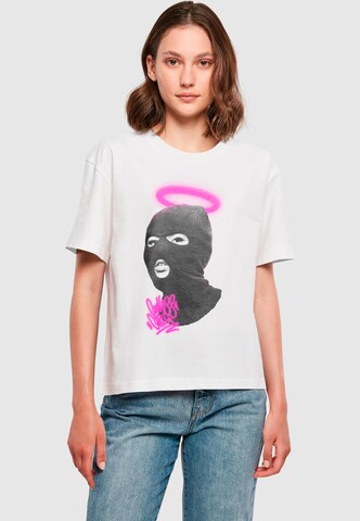 Mister Tee Koszulka 'Godless Girl 2.0' w kolorze biały: przód