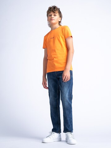 Petrol Industries Shirt 'Tropicrush' in Oranje