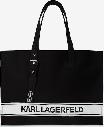 Karl LagerfeldShopper torba - crna boja: prednji dio