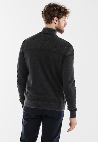 Street One MEN Knit Cardigan in Black