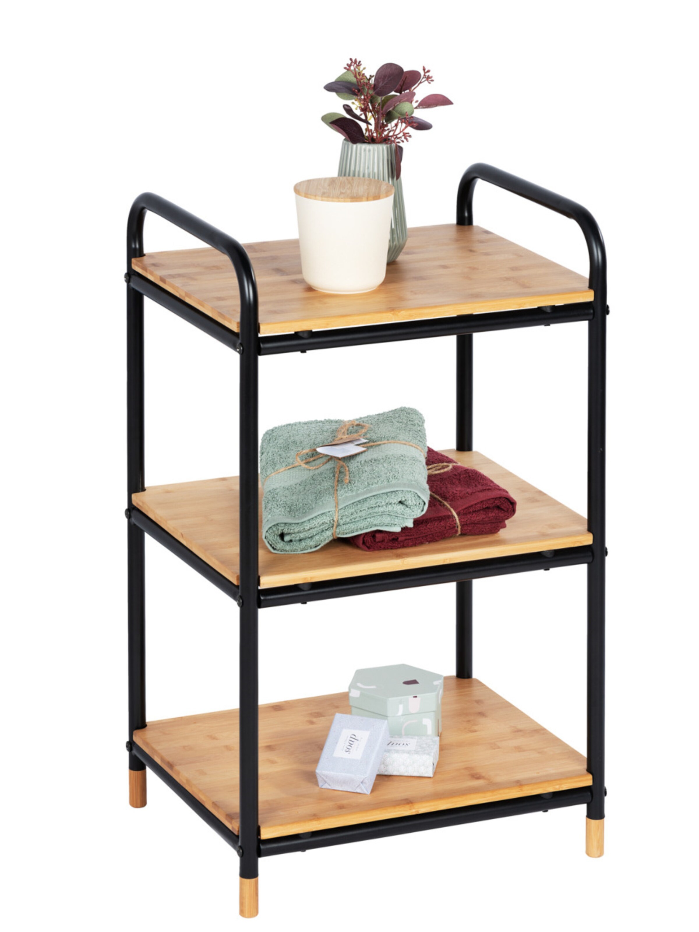 Wenko Regal in Braun