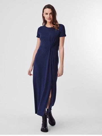 VERO MODA Kleid 'AVA LULU' in Blau: predná strana