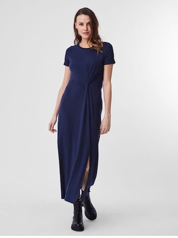 VERO MODA Jurk 'AVA LULU' in Blauw: voorkant