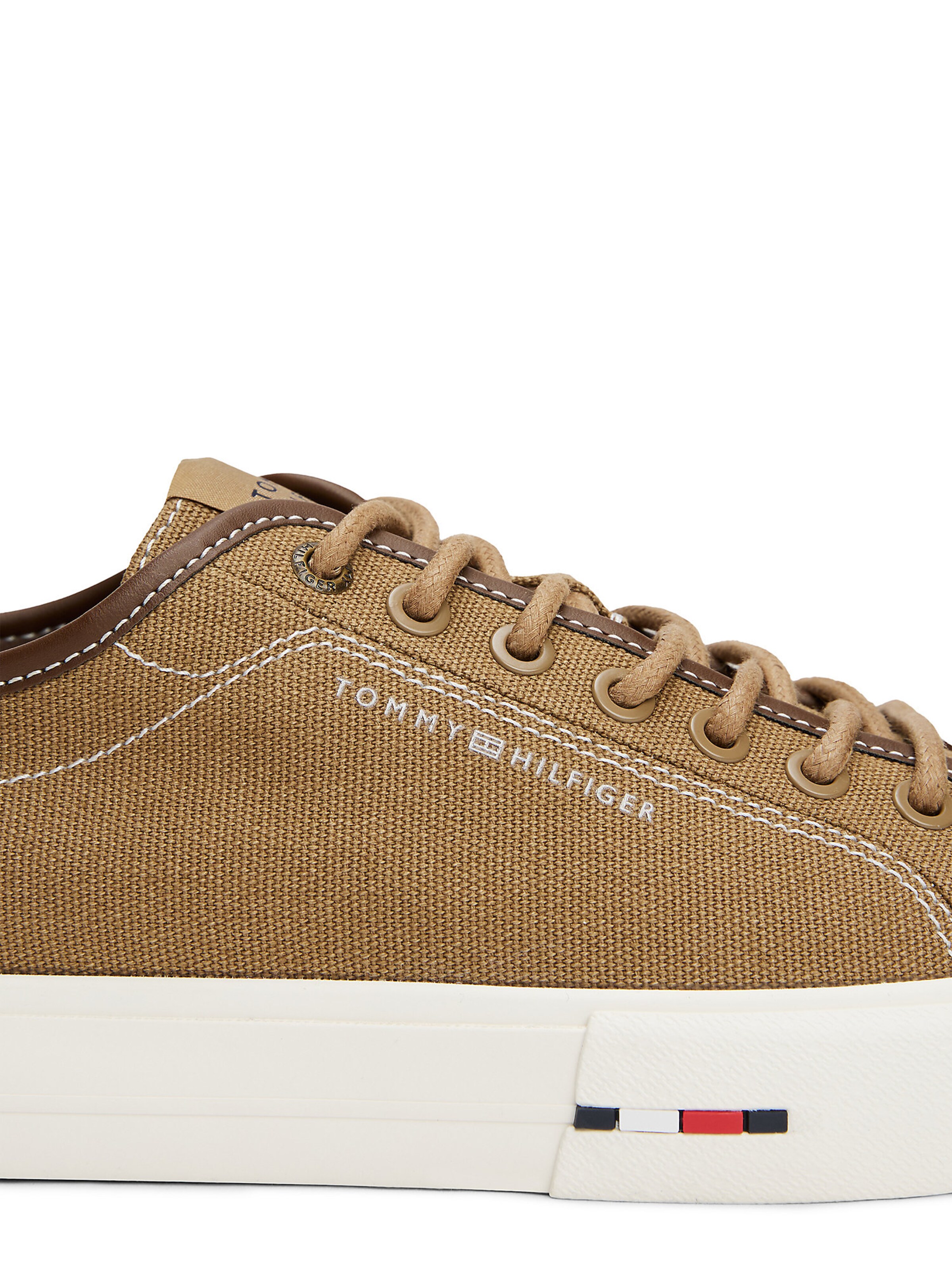 Sneaker low de la TOMMY HILFIGER pe maro
