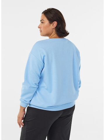 Active by Zizzi Pullover 'Cannie' in Blau