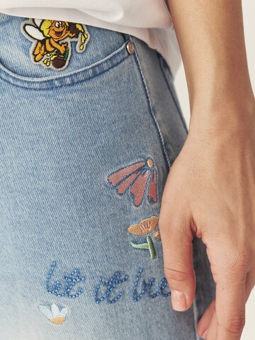 Largi Jeans 'Honey' de la TATUUM pe albastru