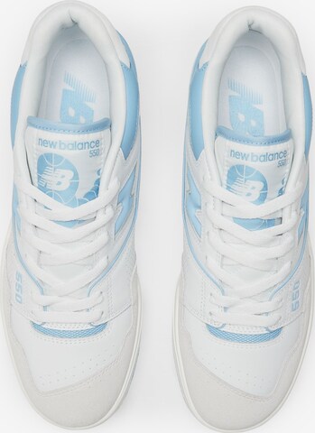 Baskets basses '550' new balance en blanc