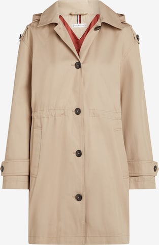 TOMMY HILFIGER Between-seasons parka in Beige: front
