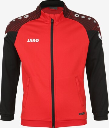 JAKO Athletic Jacket in Red: front