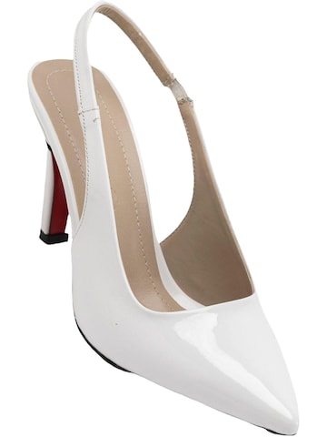 Limoya Slingback Pumps 'Minal' in White: front