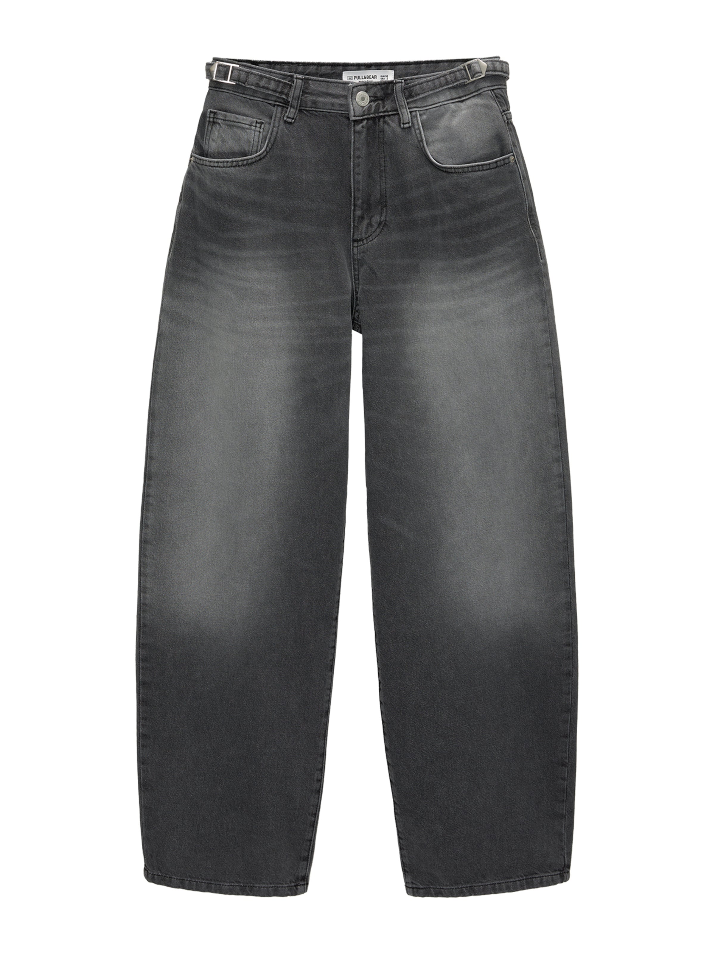 Pull&Bear Loosefit Jeans i grå: forside