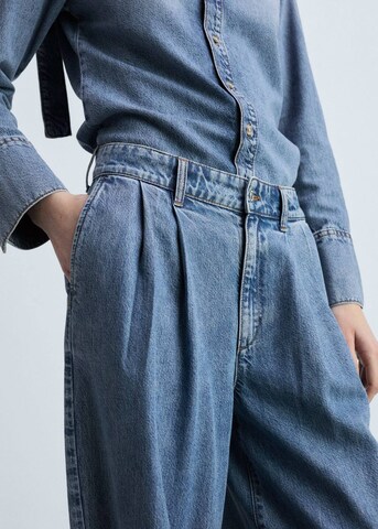 MANGO Loosefit Jeans 'Melissa' in Blau