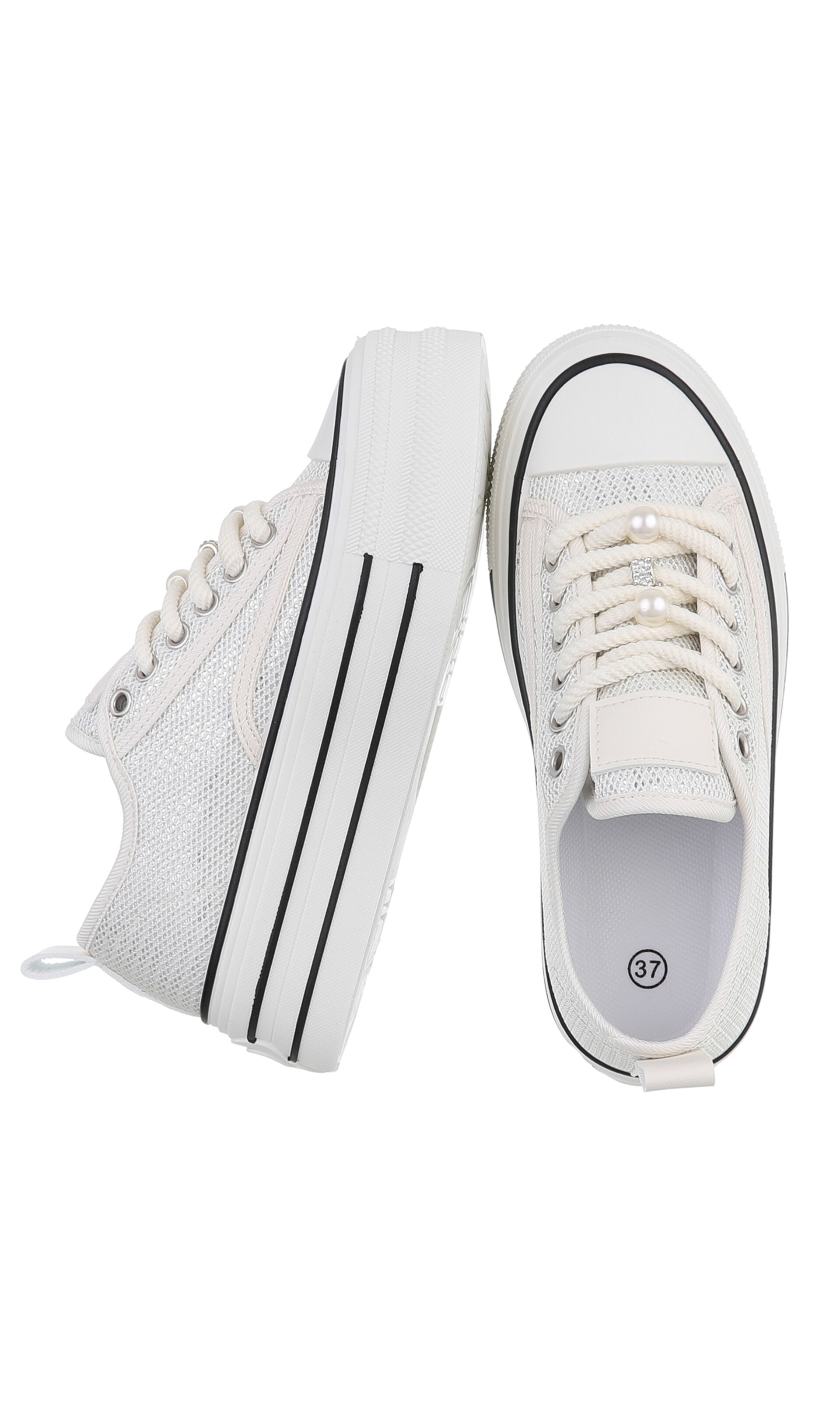 Ital-Design Sneaker in Beige