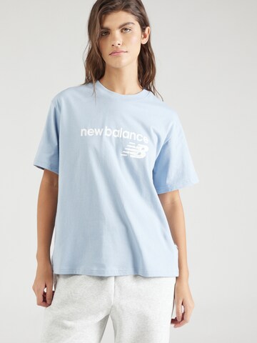 T-shirt new balance en bleu